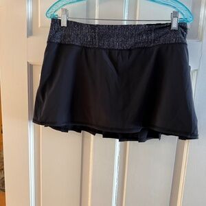 Lululemon Race Pace-Setter Wms Shorts Skirt size 8 NWT